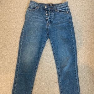 Urban Outfitter mom jean, high rise, denim